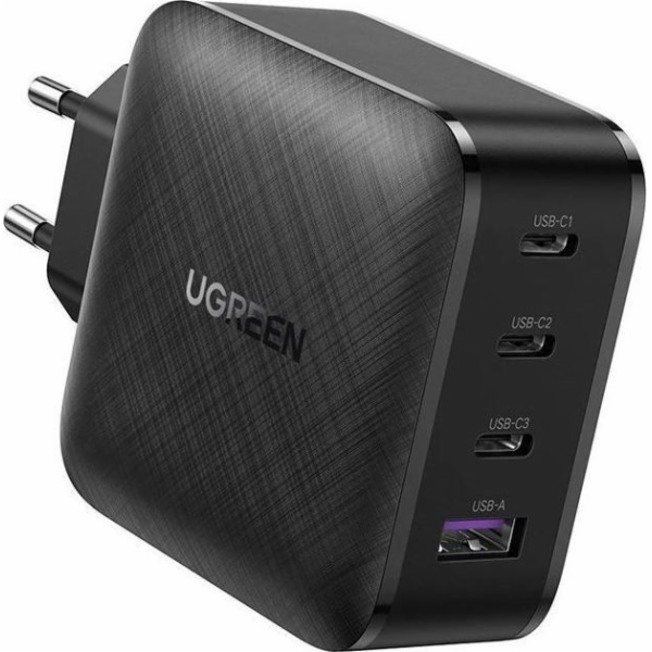UGREEN USB-A+3xUSB-C 65W  GaN Tech Fast Wall Charger EU B...
