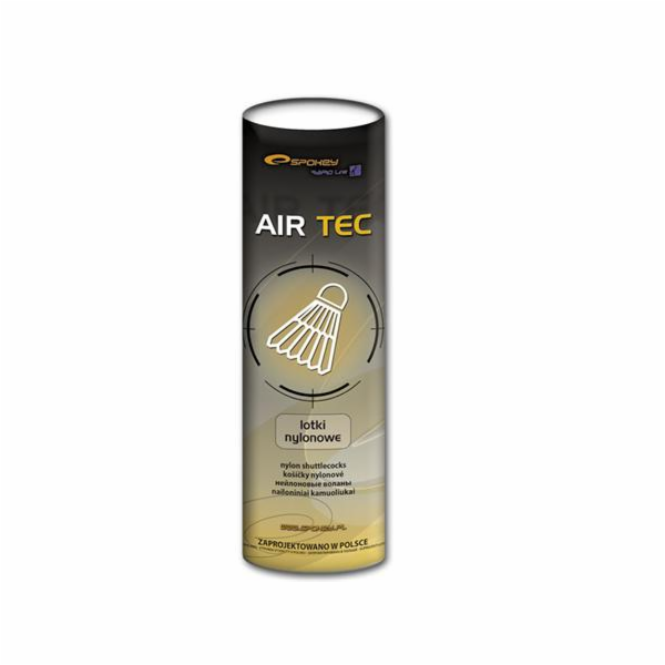 Spokey Air Tec 6ks Míčky na badminton nylonové