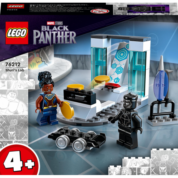 LEGO 76212 Marvel Super Heroes Shuri s Laboratory, staveb...