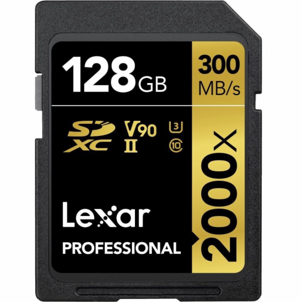 Lexar Pro 2000X SDHC/SDXC UHS-II U3(V90) R300/W260 (w/o c...
