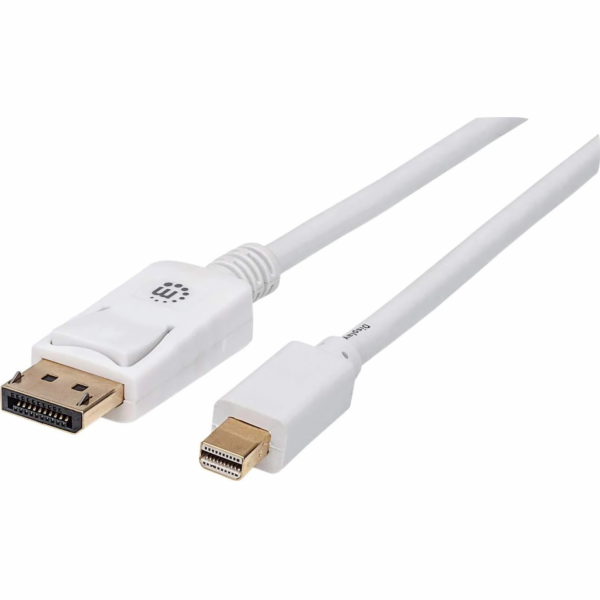 Manhattan DisplayPort Mini – kabel DisplayPort 2m bílý (3...