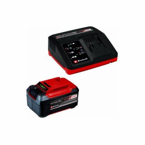 Einhell PXC Starter Kit 5,2Ah & 4A Fastcharger, set