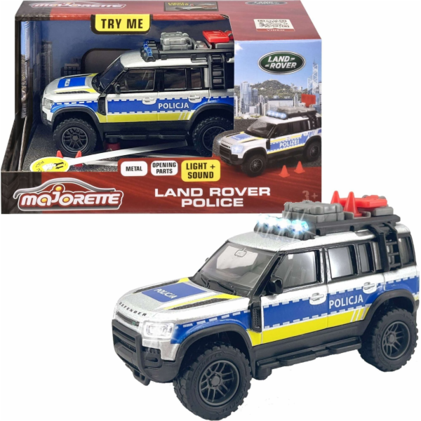 Policejní vozidlo Mažoretka Grand Land Rover 12,5 cm