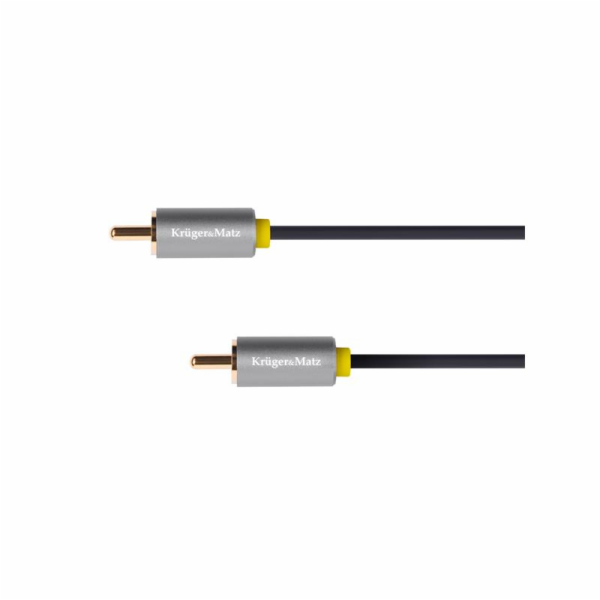 Kabel KRUGER & MATZ CINCH konektor/CINCH konektor 1m KM12...