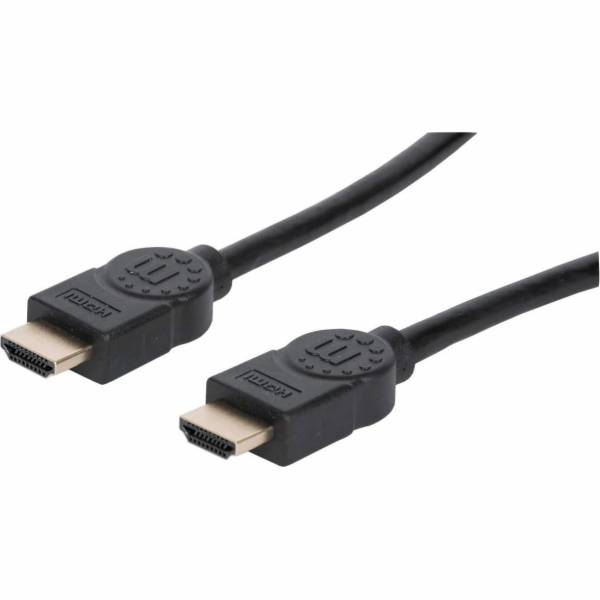 Manhattan HDMI - HDMI kabel 2m černý (354080)