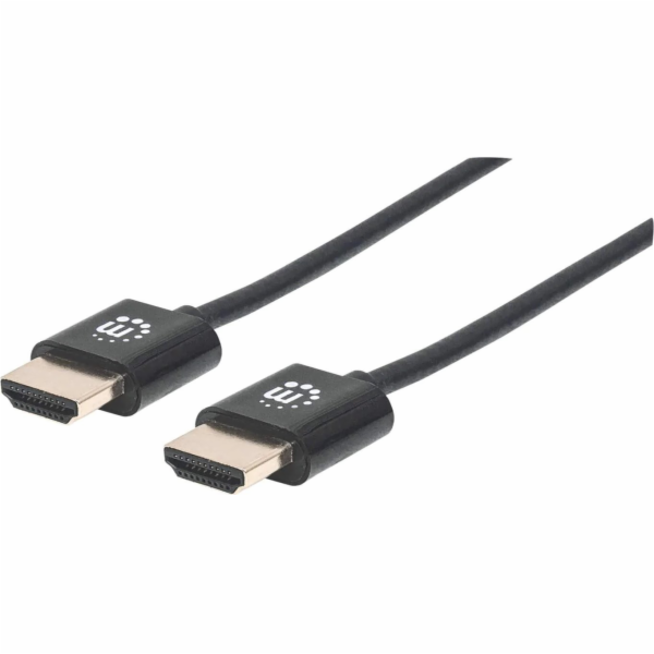 Manhattan HDMI - HDMI kabel 0,5 m černý (394406)