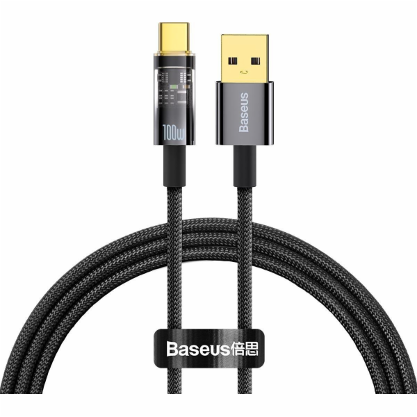 Baseus Explorer Series datový kabel USB-A/USB-C s intelig...