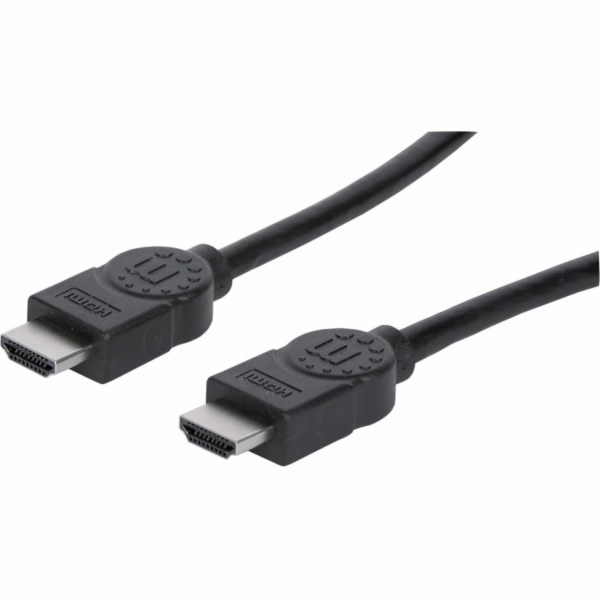 Manhattan HDMI - HDMI kabel 2m černý (323215)