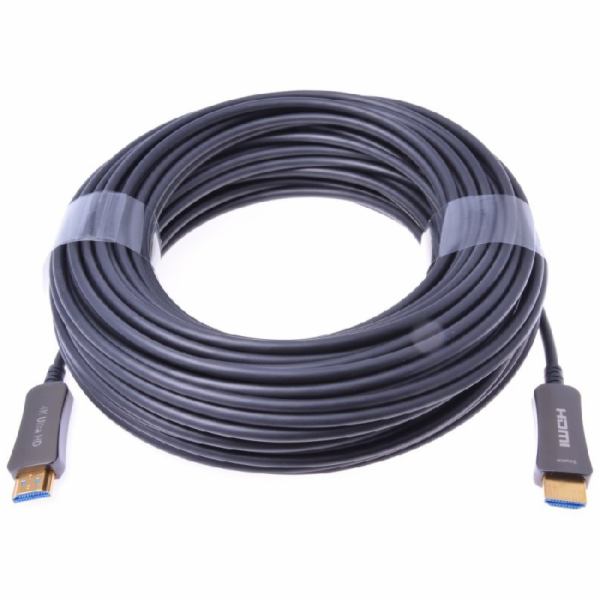 PREMIUMCORD Kabel HDMI optický fiber High Speed with Ethe...