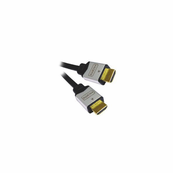 PREMIUMCORD Kabel HDMI A - HDMI A M/M 5m zlacené a kovové...
