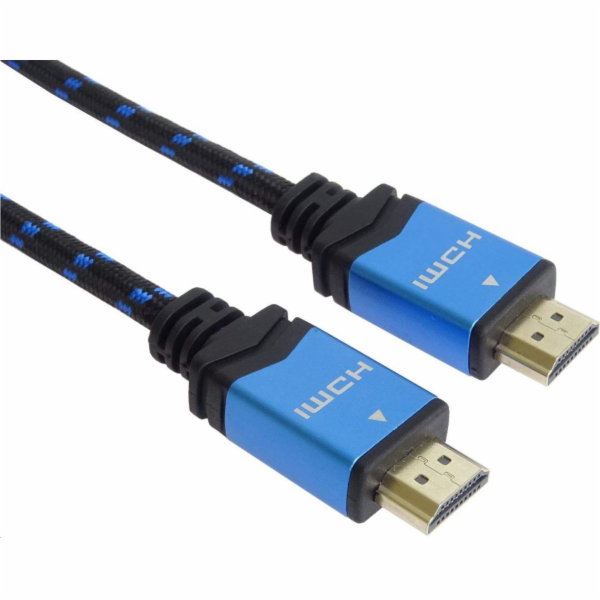 PremiumCord Ultra HDTV 4K@60Hz kabel HDMI 2.0b kovové+zla...