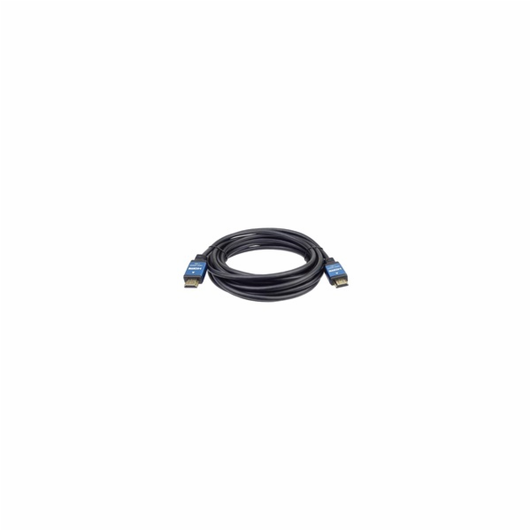 PREMIUMCORD Kabel HDMI - Ultra HDTV, 2m (kovové, zlacené ...