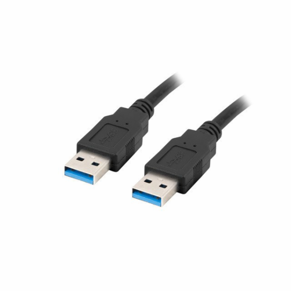 Lanberg CA-USBA-30CU-0005-BK USB-A M / M 3.0, 0.5m, černý...