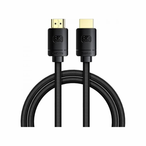 Baseus HDMI 2.1 kabel 8K M/M 1m černý