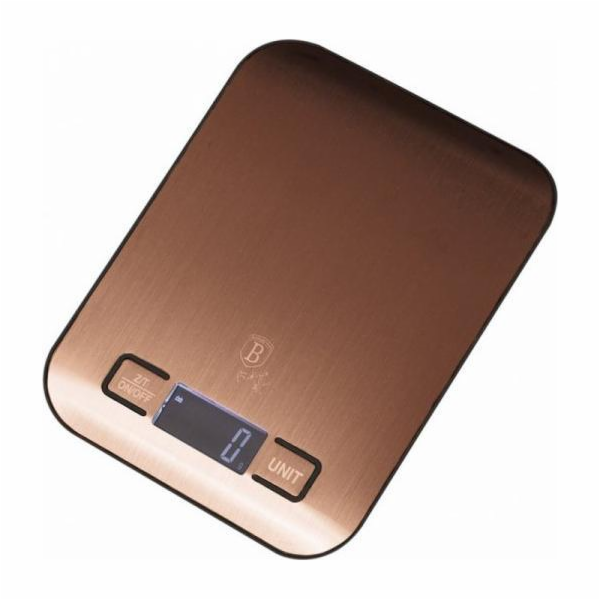 BerlingerHaus kuchyňská váha BH-9424 Rose Gold