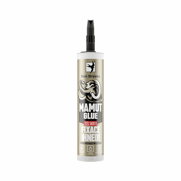 Den Braven MAMUT GLUE (High tack) 290ml černý