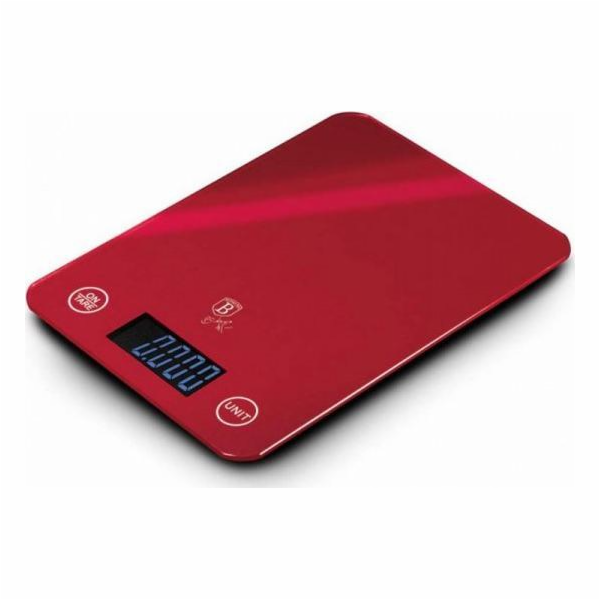 BerlingerHaus elektrická kuchyňská váha BH-9350 Burgundy