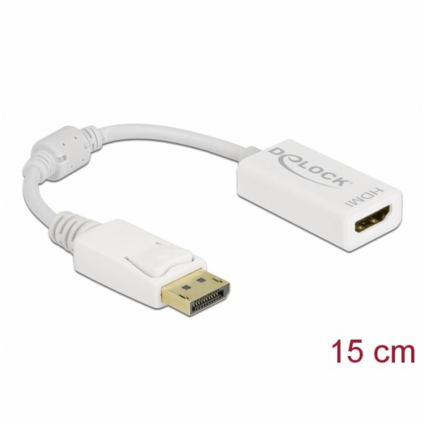 DeLOCK adaptér DisplayPort 1.1 samec > HDMI samice, pasivní