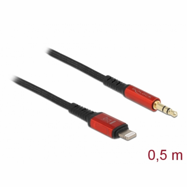 DeLOCK audio kabel 8pinový Lightning konektor > jack kone...