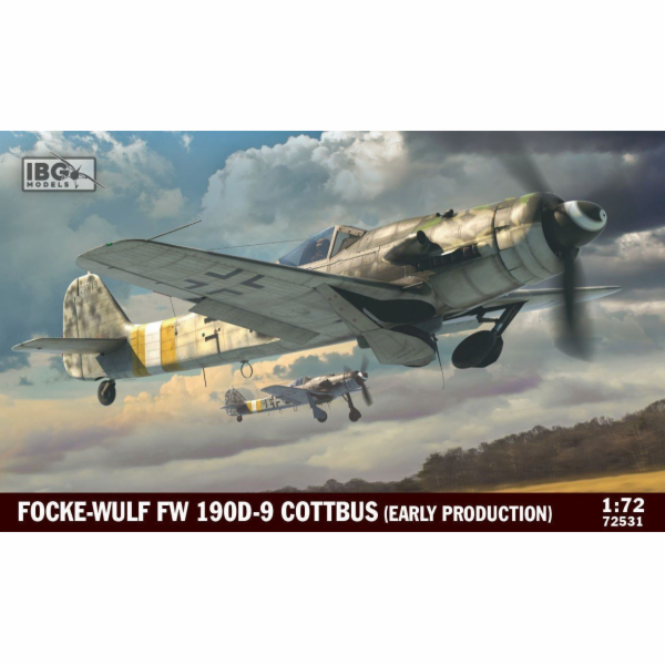 Plastikový model Focke Wulf Fw 190D-9 Cottbus (raná výroba)