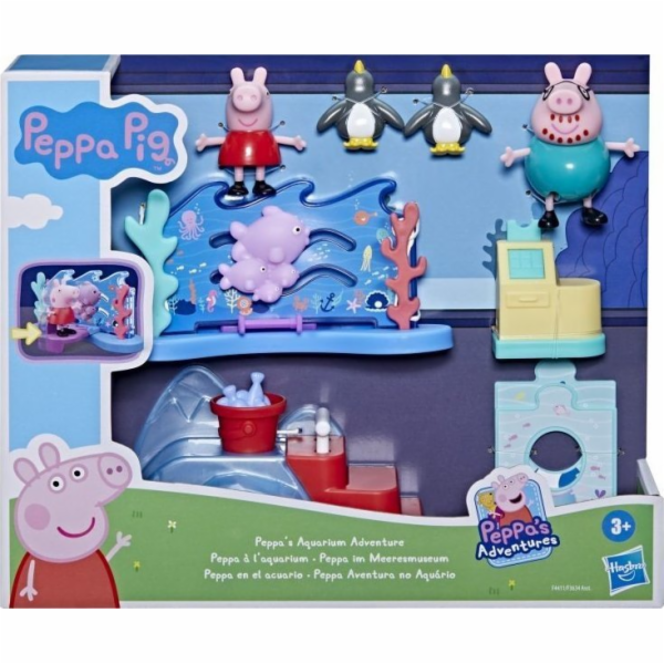 Hasbro Peppa Prasátko Peppa v mořském muzeu, figurka na h...