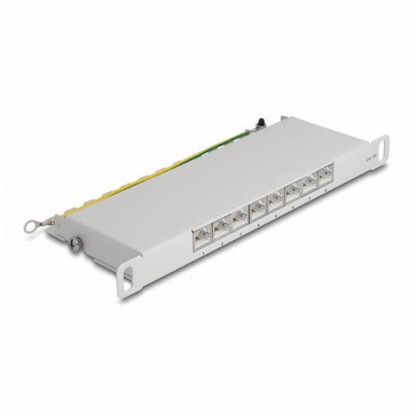 DeLOCK "10" patch panel 8 portů Cat.6A"