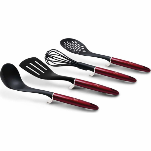 BerlingerHaus sada kuchyňského náčiní 4ks BH-6235 Burgundy