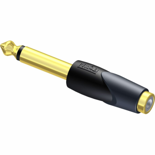 Adaptér RCA / Cinch Female - 6,3 mm samec Jack