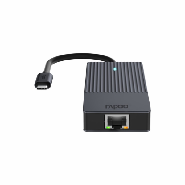 Rapoo USB-C Multiport Adapter 8-in-1, grey