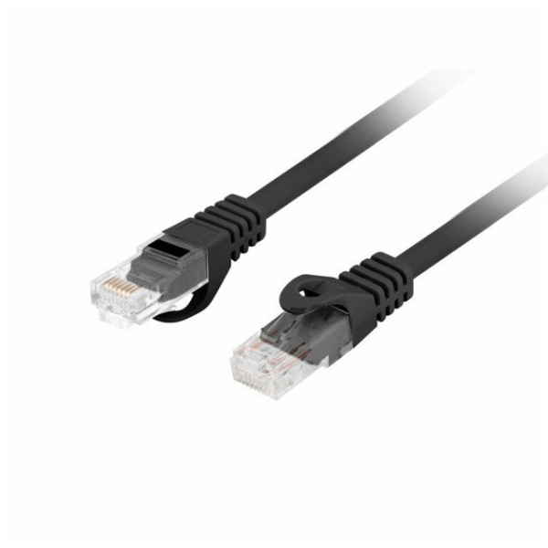 Lanberg PCU6-10CU-0300-BK patch, CAT6 UTP, LSZH CU, 3m, č...