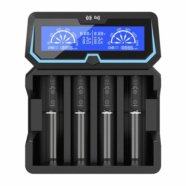 XTAR X4 battery charger to Li-ion 18650