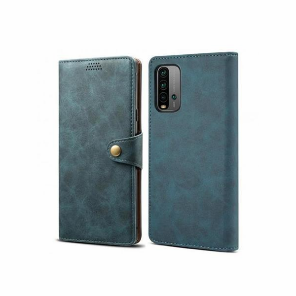 Lenuo Leather pro Xiaomi Redmi 9T, modré