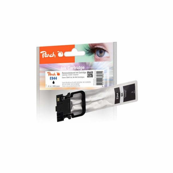 PEACH kompatibilní cartridge Epson T9441, No 944, black, ...