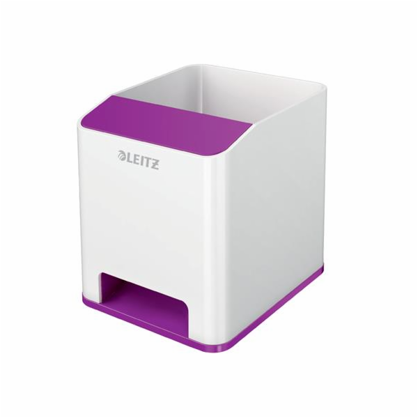LEITZ Stojánek na tužky  WOW hudební, bílá/fialová