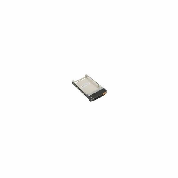 SUPERMICRO Black Gen-3 2.5" NVMe drive tray. Orange tab w...