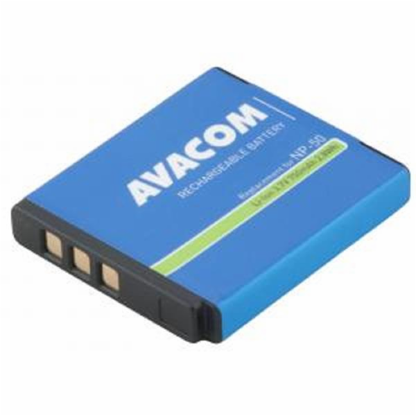 Náhradní baterie AVACOM Fujifilm NP-50 Li-Ion 3.7V 750mAh...