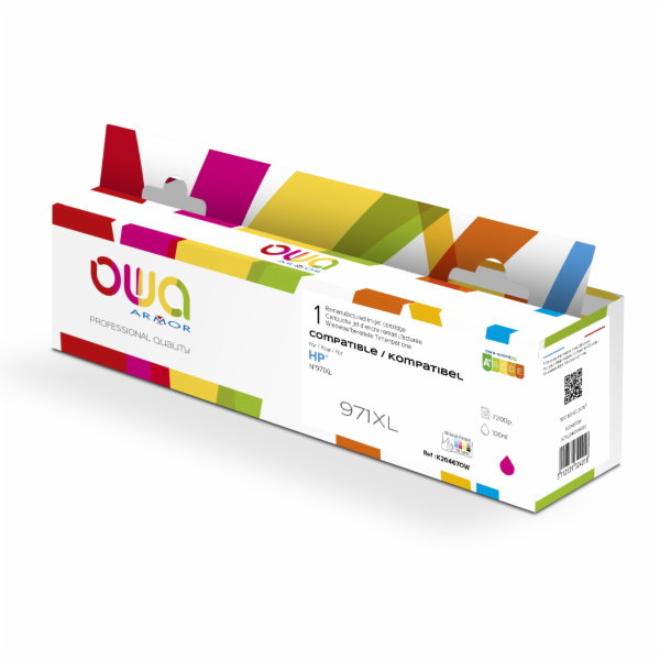 OWA ARMOR ink ink kompatibilní s CN627AE, HP 971XL, červe...