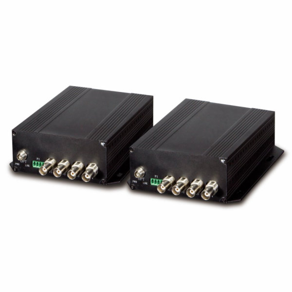 Planet VF-402-KIT opto konvertor 4x Video, 4x RS-485, FC ...
