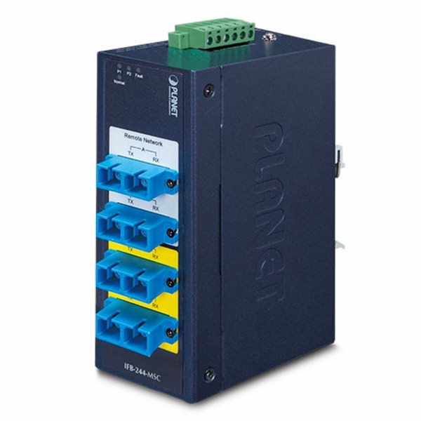 Planet IFB-244-MSC optický bypass switch, 4xSC multimode,...