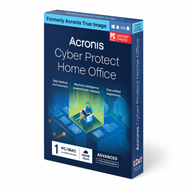 Acronis Cyber Protect Home Office Advanced Subscription 1...