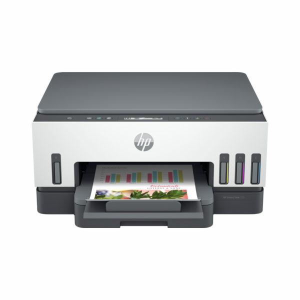 HP All-in-One Ink Smart Tank 720 (A4, 15/9 ppm, USB, Wi-F...
