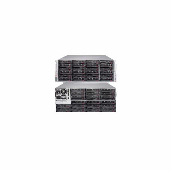 SUPERMICRO 4U JBOD Storage, 44x 3,5" HS HDD (24 front + 2...