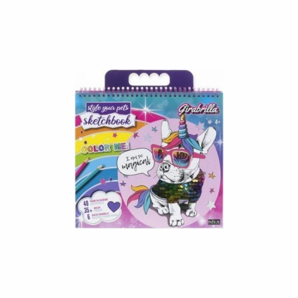 Sketchbook Pěkné album Upravte styl svého mazlíčka
