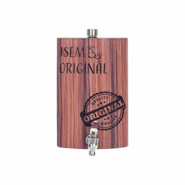 Likérka/placatka nerez 1,7 l "JSEM ORIGINÁL"