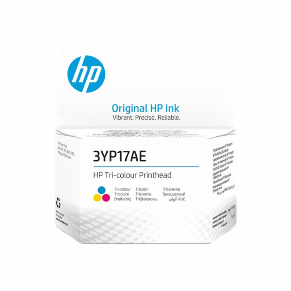 HP - Tříbarevná - tisková hlava - pro Smart Tank 670, 675
