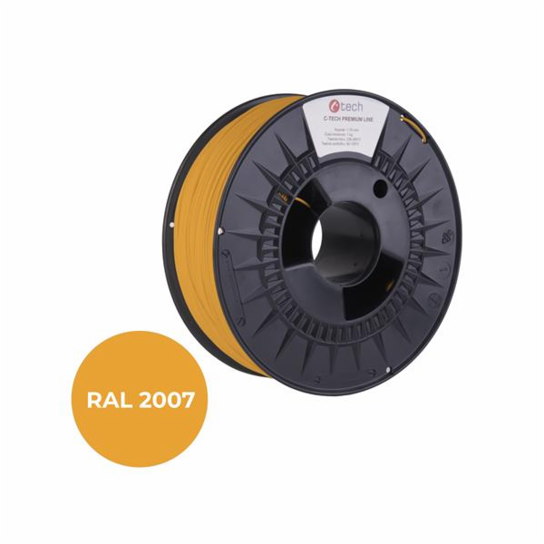 C-TECH tisková struna PREMIUM LINE ( filament ) , PLA, lu...
