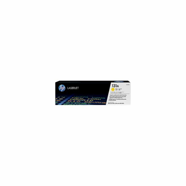 HP 131A Yellow LJ Toner Cart, CF212A (1,800 pages)