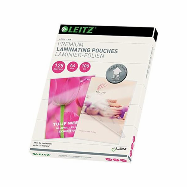 Kapsy laminovací Leitz - A4, 2 x 125 mikronů, 25 ks LEITZ...