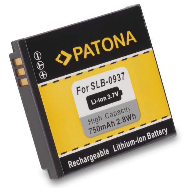PATONA baterie pro foto Samsung SLB0937 750mAh Li-Ion