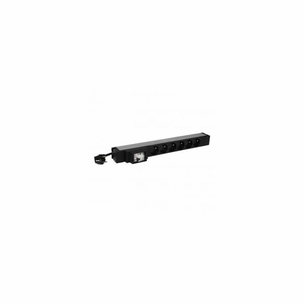 LEGRAND PDU Základní, 1U-19", výstup 6x 230V (CZ/FR), 1-f...